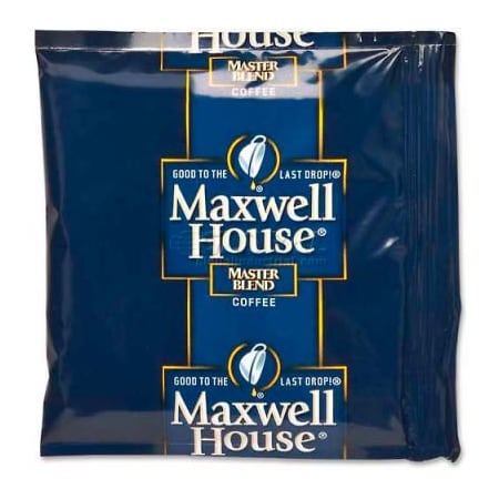 Marjack Maxwell House Coffee KRFGEN86635 Packets, Regular, 1.1 oz., 42/Carton KRFGEN86635